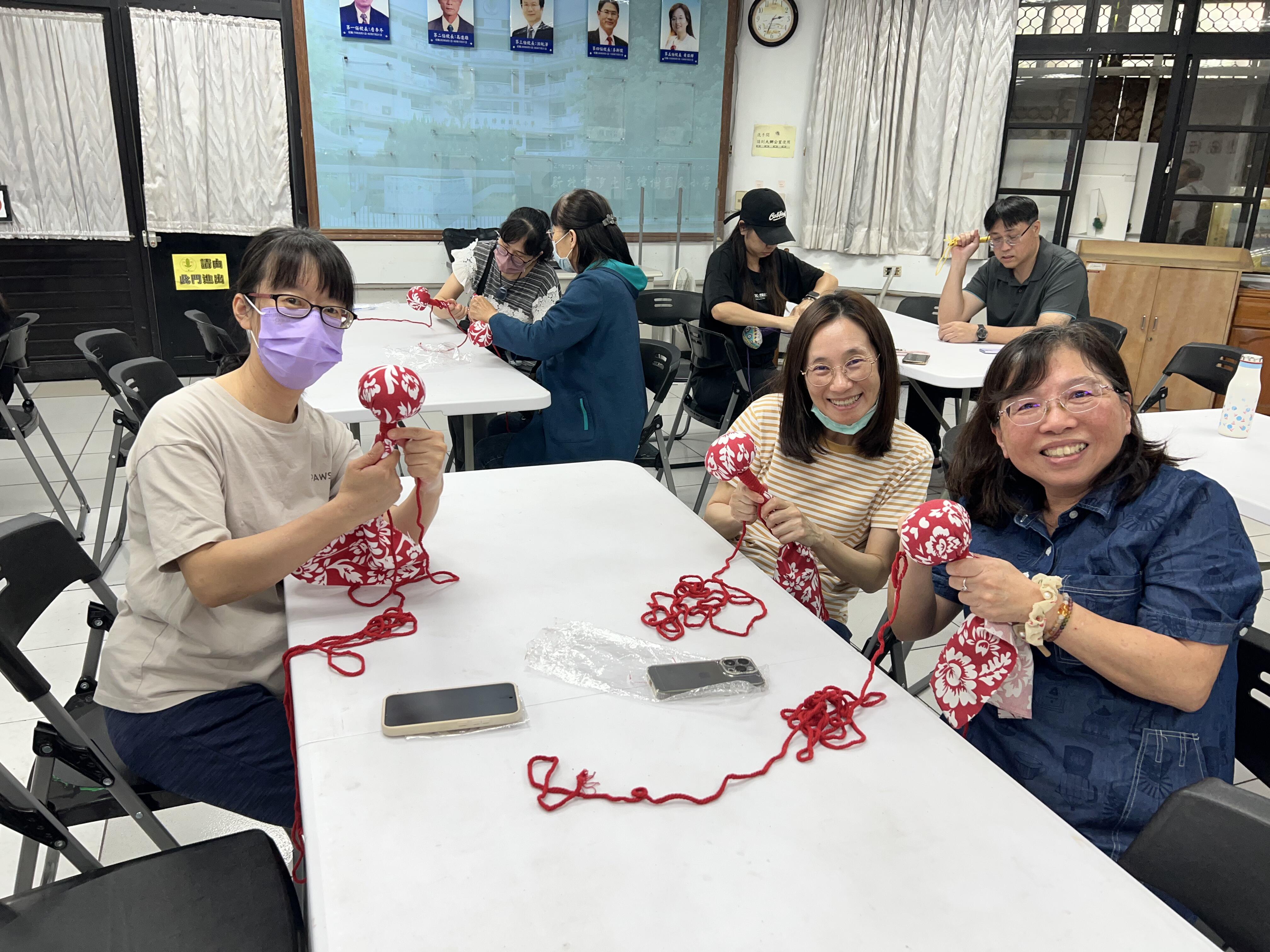 家長手作搥背棒體驗