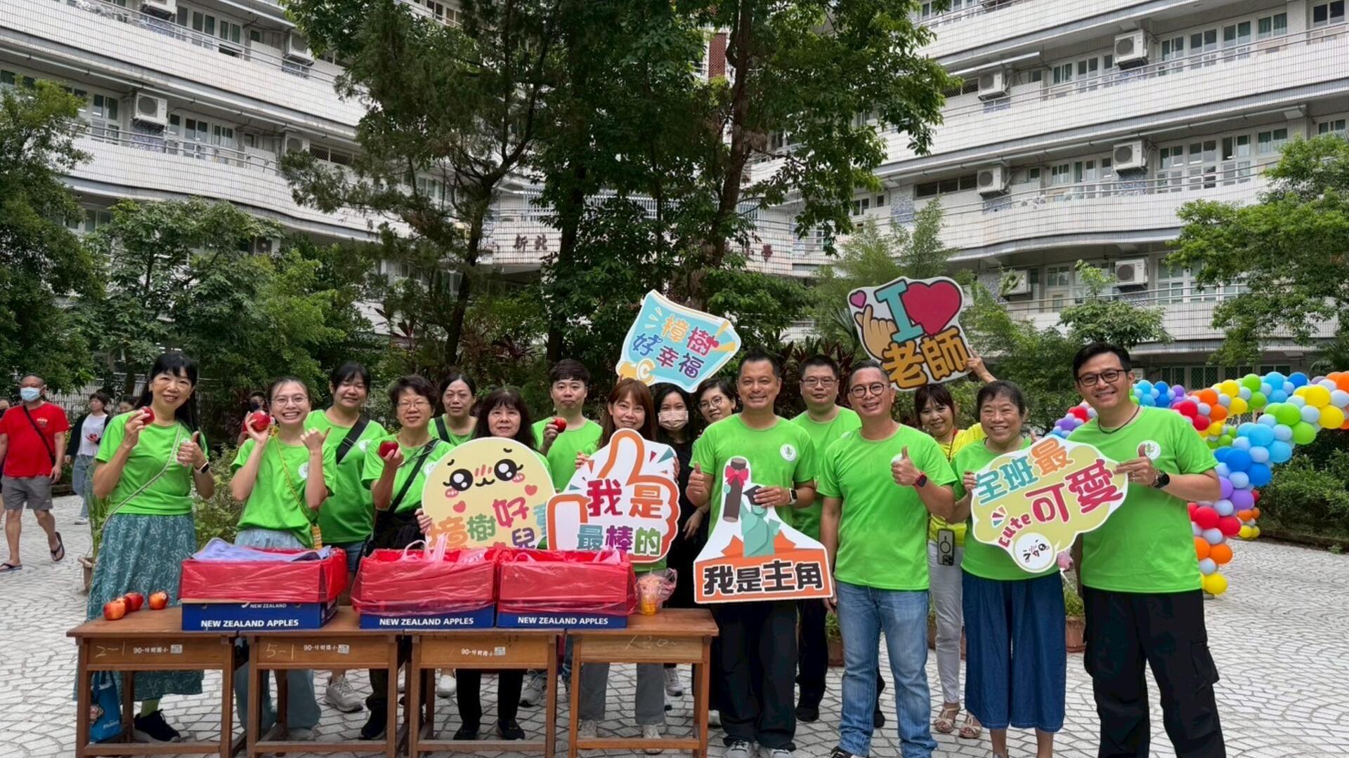 樟樹國小團隊合照