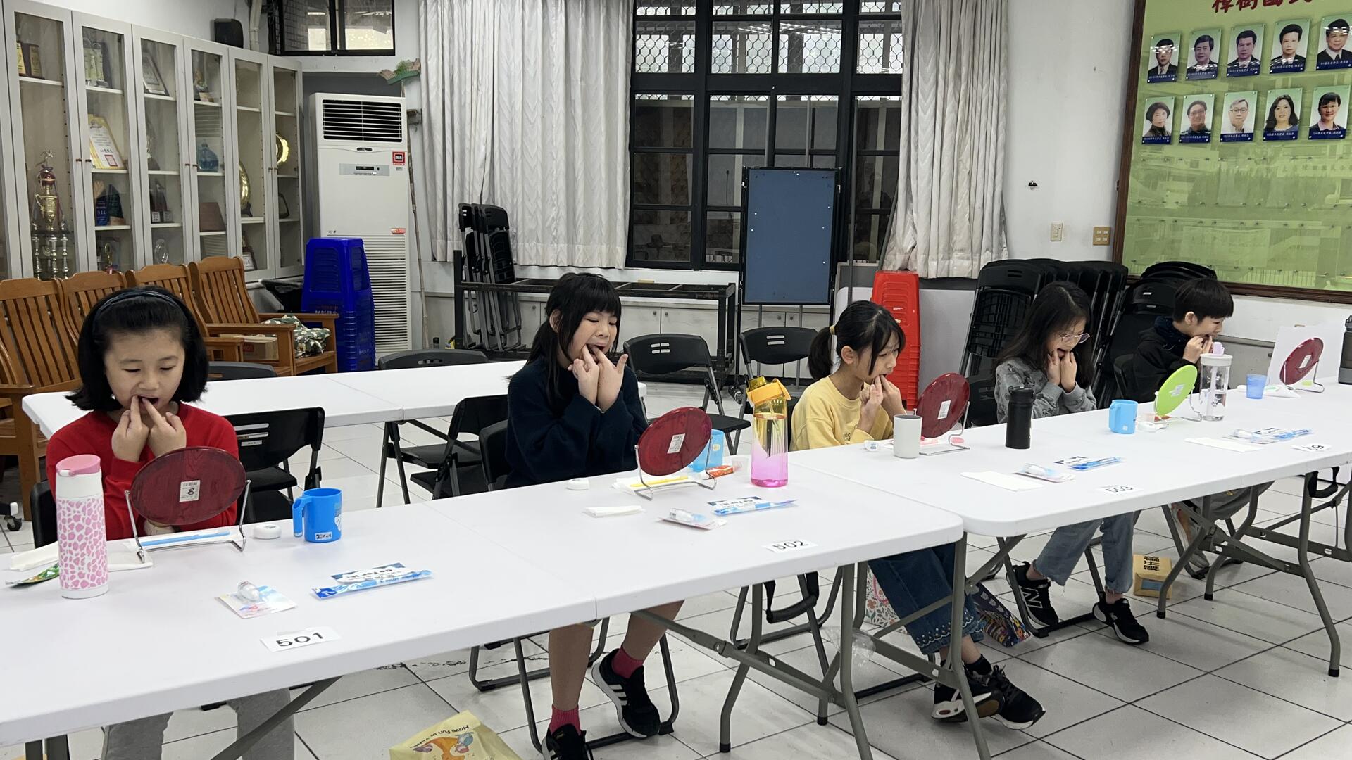 樟樹國小潔牙比賽
